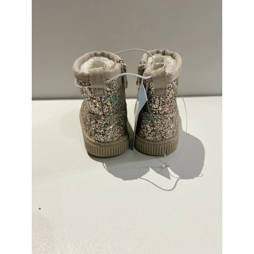 Toddler Arlo Booties - Cat & Jack Gold 5T‎ NWOT